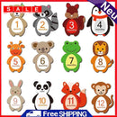 12pcs/Set Baby Month Card Newborn Memorial Monthly Stickers Photography Props