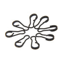 50 x Small Multi Clips Carp Fishing Tackle Quick Change Swivels Rigs Links