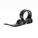 Quick Release MTB Seatpost Clamp Aluminum Seat Post Clamp (25.4mm Black) UK
