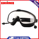 2pcs Children Swimming Goggles w/ Earbuds Anti Fog Swimming Glasses
