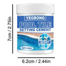 100g Ceramic Paste Floor Tile Adhesive Tile Repair Tub Agent Tile Repair F1U7