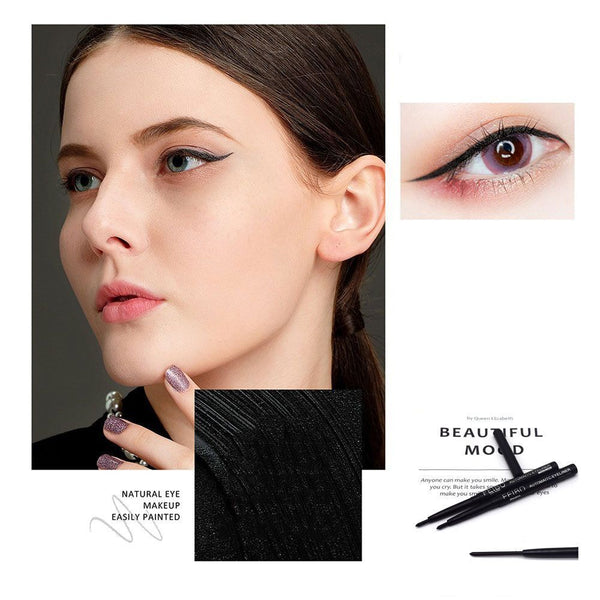 Woman Automatic Eyeliner Black Long-lasting And non-marking Water Proof