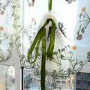 Butterfly Pastoral Tulle Window Screen Roman Curtain Embroidery sch