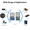 Board Receptacle USB 3.1 Type C Connector Adapter 12/24 Pins Male/Female Socket