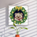 Xmas Cartoon Bear Diamond Painting Kits Partial Special Shaped Drill (KA446)