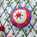 Hand-painted Beach Girls Caps Foldable Travel Panama Cap Stage Performance Props