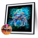 Handmade DIY Full Round Drill Diamond Painting 5D Shiny Cancer Poster Kit
