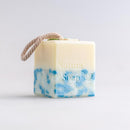 Anti Fungus Handmade Soap Bath Whitening Soap Shampoo Wedding Gifts (Blue)