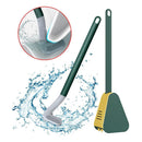 Golf Toilet Brush - Wall Mounted Toilet Brush with Long Handle (Army Green