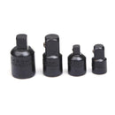 4pcs 1/4 3/8 1/2 Drive Socket Adapter Converter Reducer Air Impact Newly