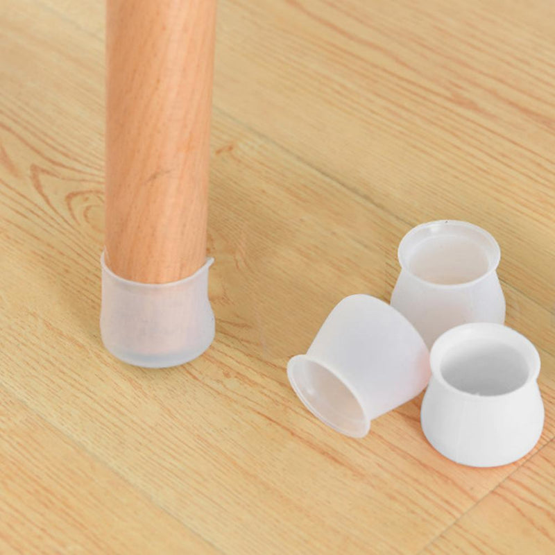 20x Furniture Table Leg Protection Cover Feet Pad Floor Anti-slip Chair Mat
