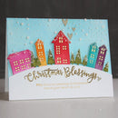 DIY Drawing Paper Cards Making Template Scrapbooking Layering Stencil Embossing