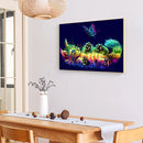 14CT Cat Butterfly Counted DIY Full Cross Stitch Cotton Thread Animal Embroidery