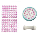 84pcs Alphabet Number Letter Cookie Biscuit Stamp Mold Cutter Fondant Cake H1F3