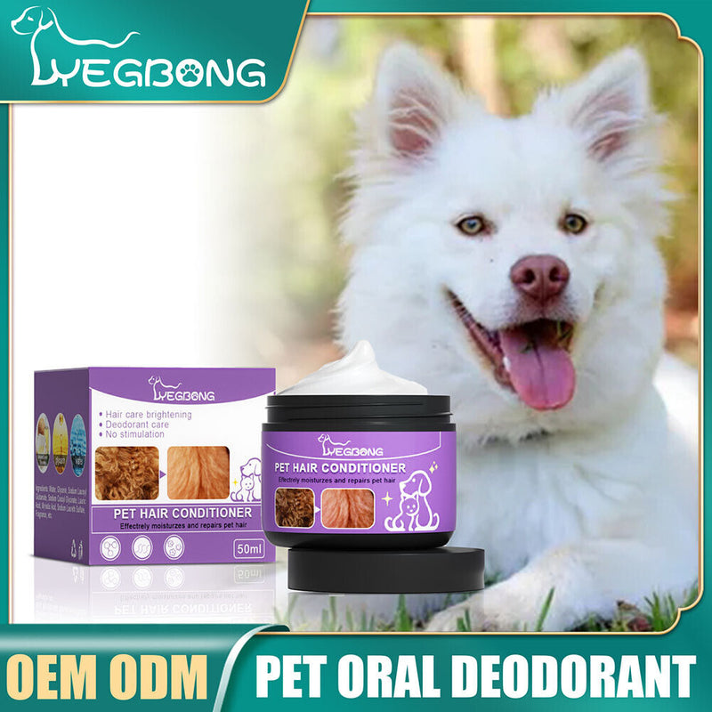 Pet Hair Conditioner Creams for Cat Dogs Prevent Tangling Hair Cleaning Care