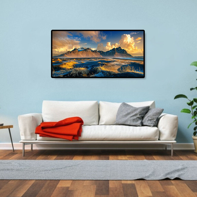 DIY Paint By Number Kit Frameless Mountain Landscape Handpainted Wall Penda