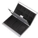 Metal Aluminum Micro SD TF MMC Memory Card StorageBox Protecter Case Holder