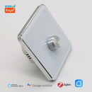 Dimmers White 220W App Control ZigBee3.0 Tuya Knob Rotation Smart Dimmer Switch