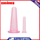 2x Silicone Cupping Suction Can Vacuum Face Leg Arm Massage Cup Health Care Tool