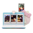 For Fujifilm Instax Mini 11 9 8+ 8 PU Leather Shoulder Bag + Album (Yellow)
