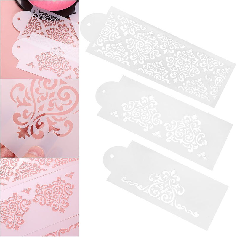 DIY Template Cake Decorating Tool Cake Lace Border Cupcake Stencil Fondant Mold