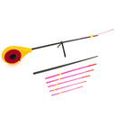 10pcs/set Portable Ice Fishing Rod Top Tip Winter Ocean Fishing Pole Extension