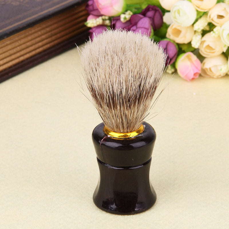 Men Hair Shaving Brush Hand-Made Silvertip Brushes Shave Tool Shaving Razor