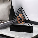 Spiral Mosquito Coil Holder Iron Frame Insect Repellent Incense Rack (D) Newly