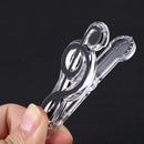 Plastic Musical Note Letter Paper Clip Piano Sheet Spring Holder (Black) Newly