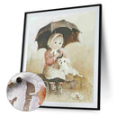 DIY Paint By Number Kit Frameless Girls Characters Handpainted Art Ornament