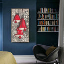 5D DIY Diamond Painting Christmas Bell Full Round Drill Mosaic Kit Wall Pictu