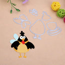 5pcs DIY Cock Metal Cutting Dies Scrapbooking/Photo Album Embossing Stencil