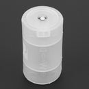 AA to D Battery Cell Converter Case Adapter Holder Case Switch