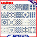 20pcs Mosaic Tiles Paste Kitchen Toilet Restaurant Adhesive Decor Wall Stickers