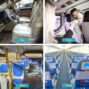 100Pcs Automotive Disposable Plastic Seat Cover General Transparent Seat Cover