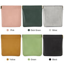 Women Wallets Napkin Tampon Bag Coin Purses Travel Cosmetic Bag (Pink*2)