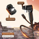 USB 40Gbps Adapter U-Shape USB C Female to Male Charging Data Sync Converter