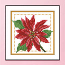 Partial Cross Stitch Kit December 14CT Counted DIY Needlework Decor (H434)