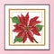 Partial Cross Stitch Kit December 14CT Counted DIY Needlework Decor (H434)