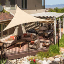 UV Protection Swimming Pool Sun Shelter Waterproof Patio Awing Canopy Sunshade