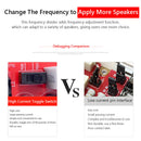 Bass Speaker Subwoofer Frequency Divider HiFi Stereo Crossover (WEAH-90A) Newly