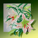 Framed Flowers Diamond Painting 5D DIY Special-shaped Partial Drill Art (YXC173)