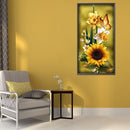 Diamond Painting 5D Sunflower DIY Full Square Drill Mosaic Picture Crafts A