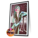 Mosaic Part Drill Special Shaped DIY Elegant Women Picture 5D Diamond Paintin