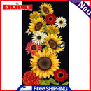 Sun Flowers Full Round Drill Mosaic 5D Diamond Painting Picture of Rhinestone