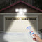 Portable Solar Lights Ip65 Waterproof Retro Remote Control for Home Garden