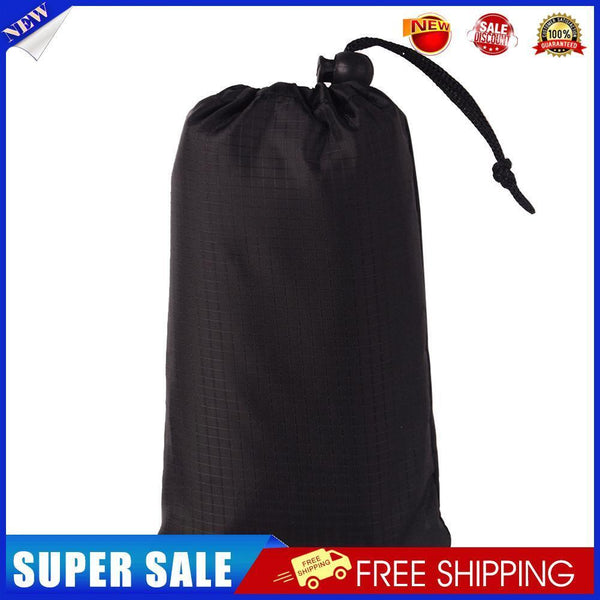 100x140cm Moistureproof Pocket Beach Blanket Mini Camping Mattress (Black)