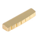 42mm Slotted Brass Metal String Nut for 6-String LP Electric Bass Guitar Newly