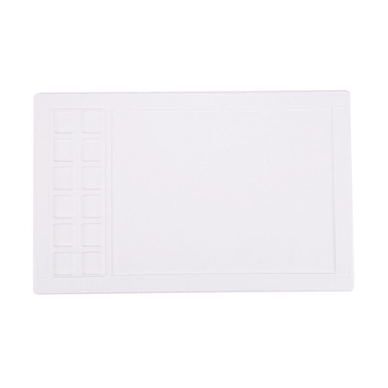 12 Grids Paint Palette Art Supplies Palettes for Ink Transfer Watercolor