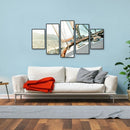 5 Panel Wall Art Decorative Painting Ocean Modern Aesthetic Poster Picture